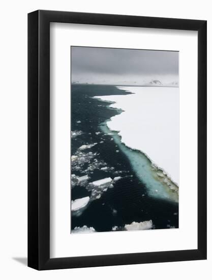 Antarctica. Pack Ice Edge-Janet Muir-Framed Photographic Print