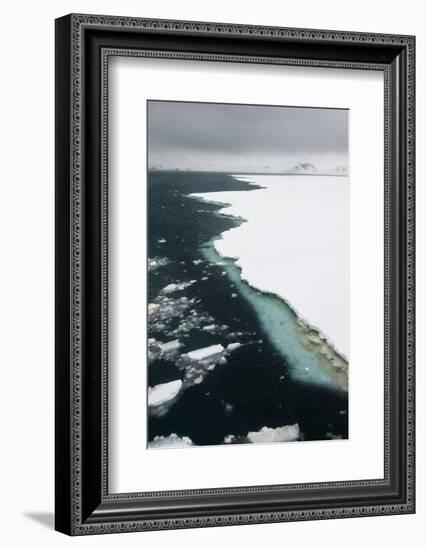 Antarctica. Pack Ice Edge-Janet Muir-Framed Photographic Print