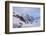 Antarctica. Paradise Harbor. Snowy Mountains and Clouds at Sunrise-Inger Hogstrom-Framed Photographic Print