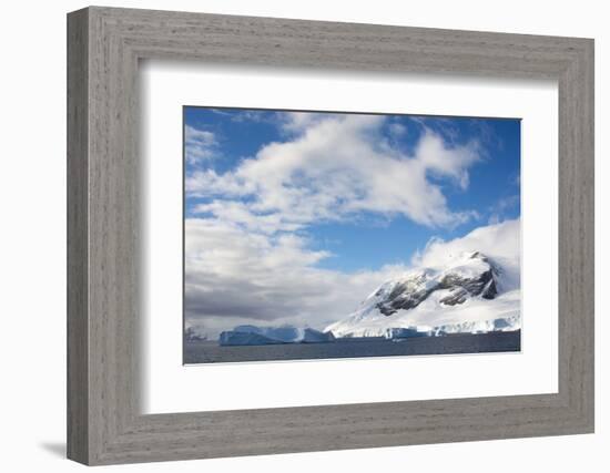 Antarctica. Paradise Harbor. Snowy Mountains-Inger Hogstrom-Framed Photographic Print