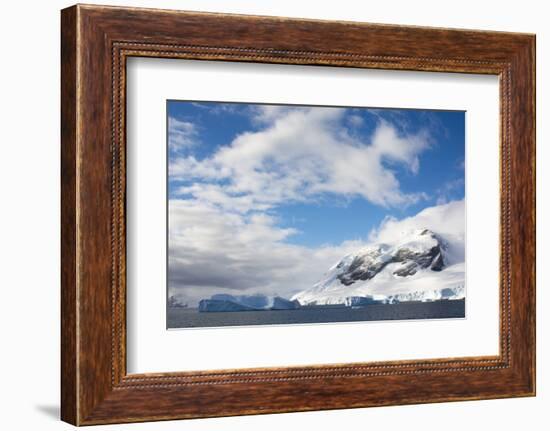 Antarctica. Paradise Harbor. Snowy Mountains-Inger Hogstrom-Framed Photographic Print