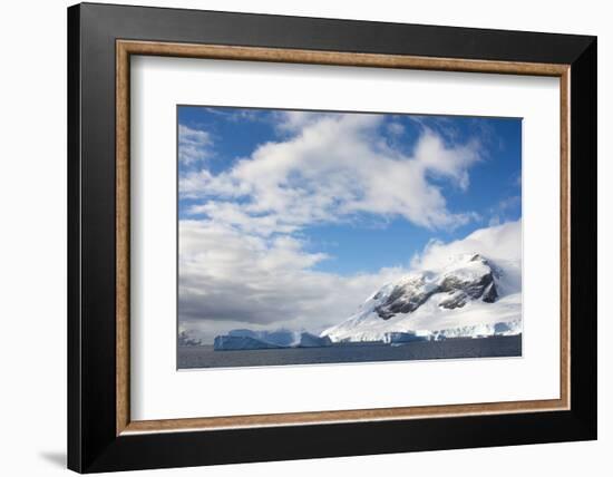 Antarctica. Paradise Harbor. Snowy Mountains-Inger Hogstrom-Framed Photographic Print