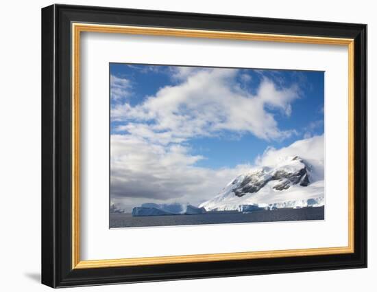 Antarctica. Paradise Harbor. Snowy Mountains-Inger Hogstrom-Framed Photographic Print