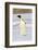 Antarctica, Snow Hill. An emperor penguin adult stands by itself vocalizing-Ellen Goff-Framed Photographic Print
