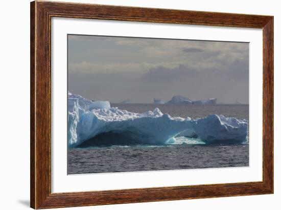 Antarctica. South of the Antarctic Circle. Iceberg-Inger Hogstrom-Framed Photographic Print