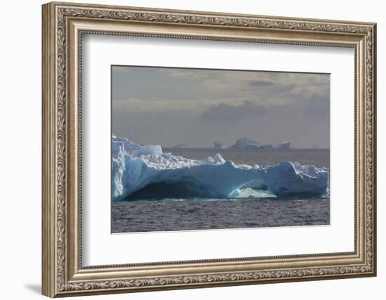 Antarctica. South of the Antarctic Circle. Iceberg-Inger Hogstrom-Framed Photographic Print