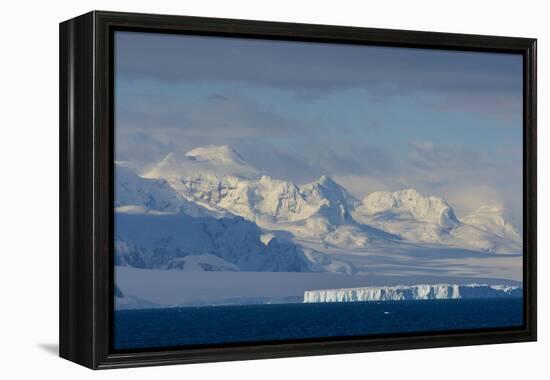 Antarctica. South of the Antarctic Circle. Near Adelaide Island-Inger Hogstrom-Framed Premier Image Canvas