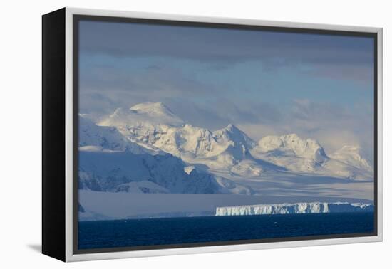 Antarctica. South of the Antarctic Circle. Near Adelaide Island-Inger Hogstrom-Framed Premier Image Canvas