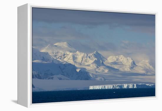 Antarctica. South of the Antarctic Circle. Near Adelaide Island-Inger Hogstrom-Framed Premier Image Canvas