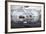 Antarctica. Tourists Looking at a Glacier from a Zodiac-Janet Muir-Framed Photographic Print