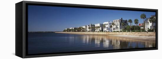 Ante Bellum Houses, East Battery, Charleston, South Carolina, USA-Walter Bibikow-Framed Premier Image Canvas