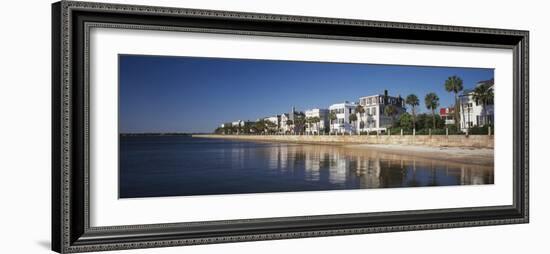 Ante Bellum Houses, East Battery, Charleston, South Carolina, USA-Walter Bibikow-Framed Photographic Print