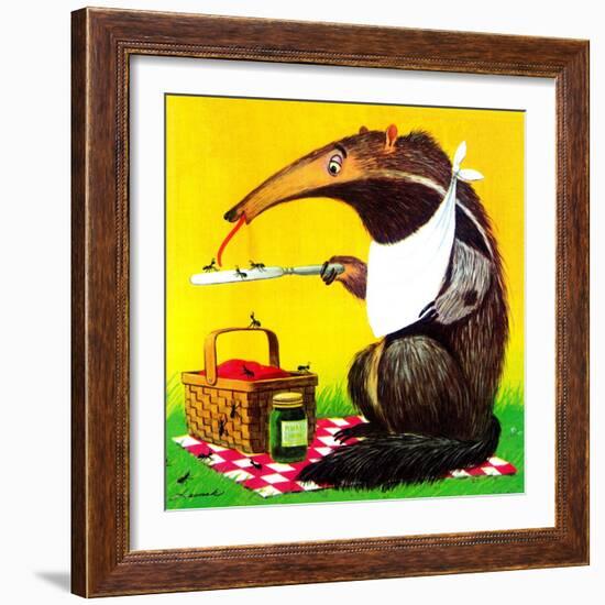 Anteater Picnic - Jack & Jill-George Lesnak-Framed Giclee Print