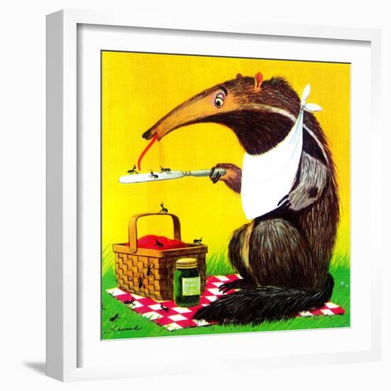 Anteater Picnic - Jack & Jill-George Lesnak-Framed Giclee Print