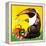 Anteater Picnic - Jack & Jill-George Lesnak-Framed Premier Image Canvas