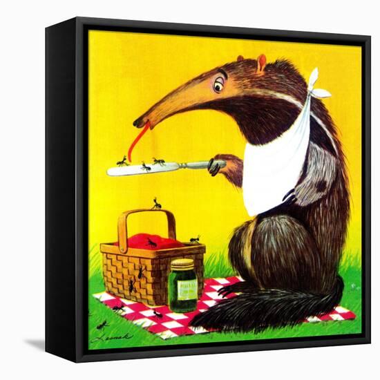 Anteater Picnic - Jack & Jill-George Lesnak-Framed Premier Image Canvas