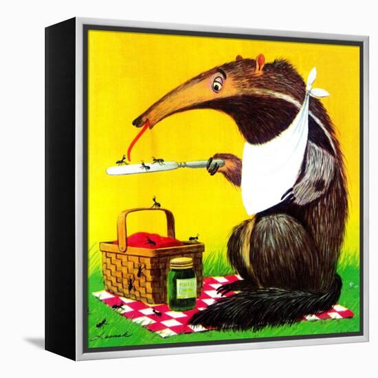 Anteater Picnic - Jack & Jill-George Lesnak-Framed Premier Image Canvas