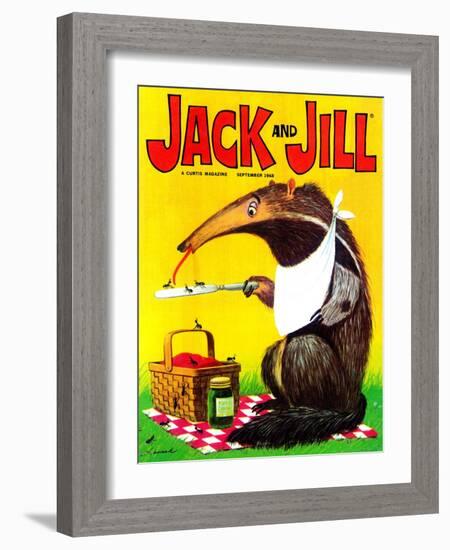 Anteater's Lunch - Jack and Jill, September 1968-Lesnak-Framed Giclee Print