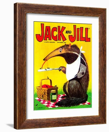 Anteater's Lunch - Jack and Jill, September 1968-Lesnak-Framed Giclee Print