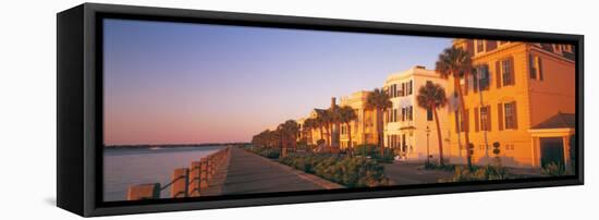 Antebellum Architecture Battery Charleston, SC-null-Framed Premier Image Canvas