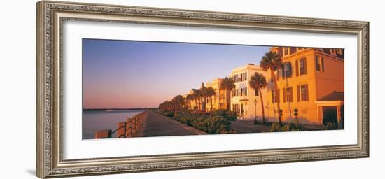 Antebellum Architecture Battery Charleston, SC-null-Framed Photographic Print