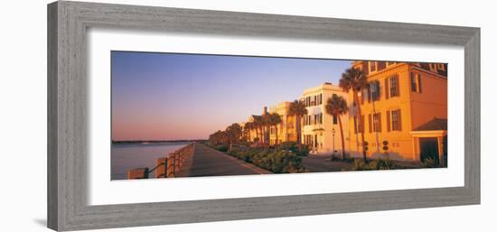 Antebellum Architecture Battery Charleston, SC-null-Framed Photographic Print