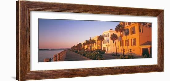 Antebellum Architecture Battery Charleston, SC-null-Framed Photographic Print