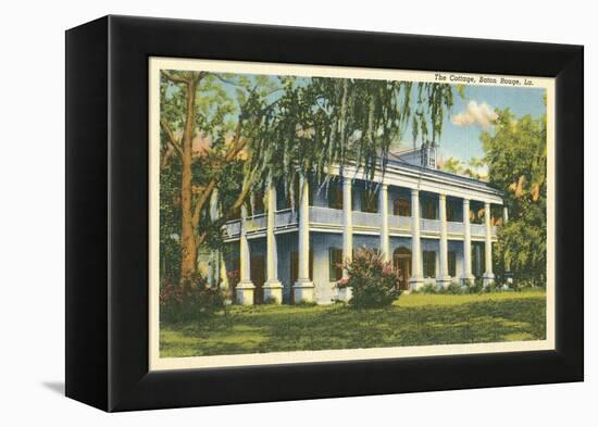 Antebellum Mansion, Baton Rouge, Louisiana-null-Framed Stretched Canvas