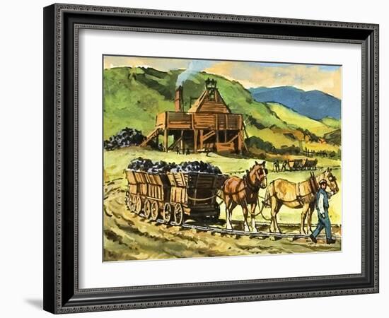 Antecedent of the Railways-Harry Green-Framed Giclee Print