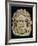 Antefix Depicting Silenus' Head Surrounded by Bunches of Grapes and Flowers-null-Framed Giclee Print