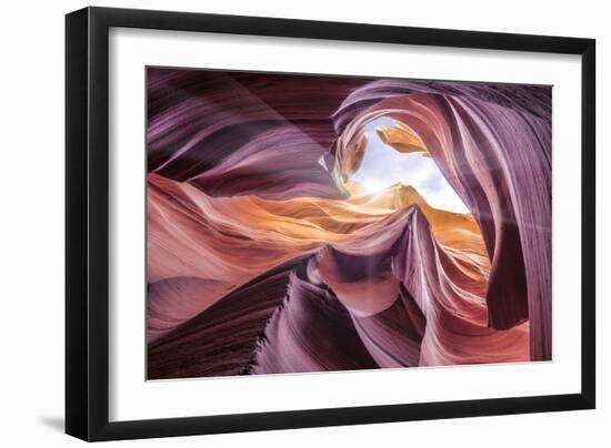 Antelope Canyon 2 Color-Moises Levy-Framed Photographic Print