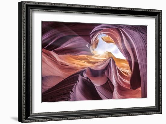 Antelope Canyon 2 Color-Moises Levy-Framed Photographic Print