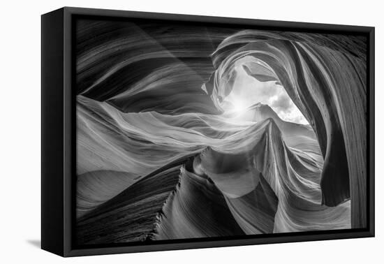 Antelope Canyon 2 Light-Moises Levy-Framed Premier Image Canvas