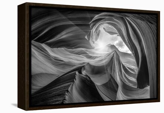 Antelope Canyon 2 Light-Moises Levy-Framed Premier Image Canvas