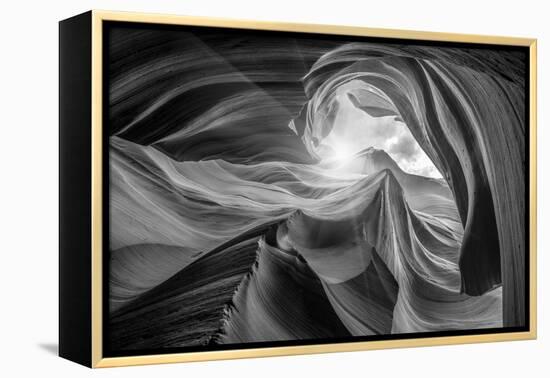 Antelope Canyon 2 Light-Moises Levy-Framed Premier Image Canvas