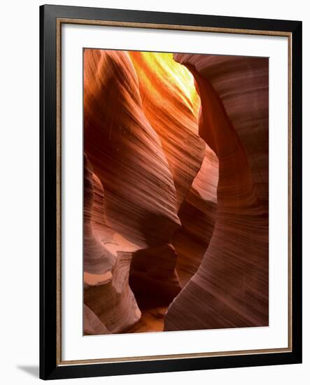 Antelope Canyon, a Slot Canyon, Upper Canyon, Page, Utah, USA-Thorsten Milse-Framed Photographic Print