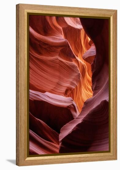 Antelope Canyon Abstract, Layers of Color-Vincent James-Framed Premier Image Canvas