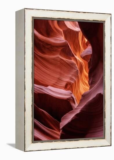 Antelope Canyon Abstract, Layers of Color-Vincent James-Framed Premier Image Canvas