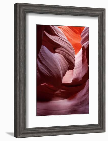 Antelope Canyon Abstract, Page Arizona Navajo-Vincent James-Framed Photographic Print