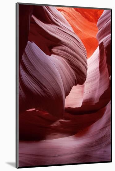 Antelope Canyon Abstract, Page Arizona Navajo-Vincent James-Mounted Photographic Print