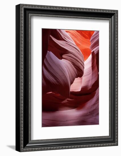 Antelope Canyon Abstract, Page Arizona Navajo-Vincent James-Framed Photographic Print