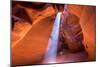 Antelope Canyon Arizona Light Beams on Navajo Land near Page-holbox-Mounted Photographic Print