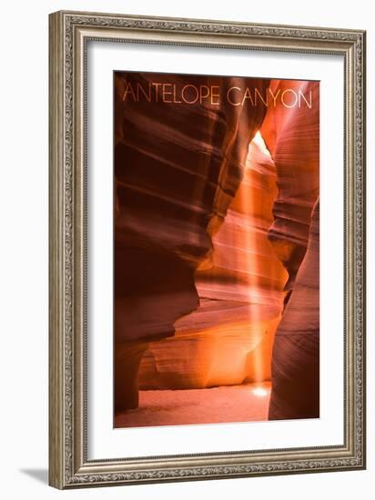 Antelope Canyon, Arizona-Lantern Press-Framed Art Print