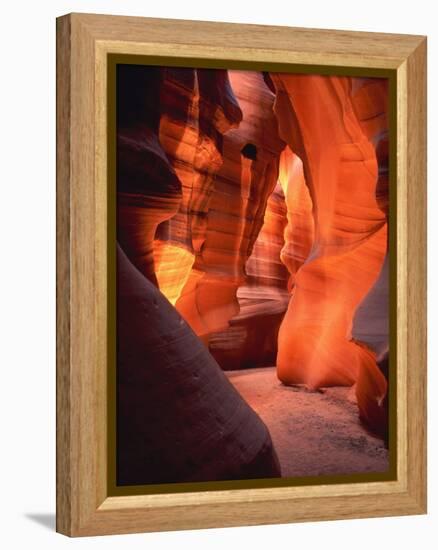 Antelope Canyon in Arizona - USA-Roland Gerth-Framed Premier Image Canvas