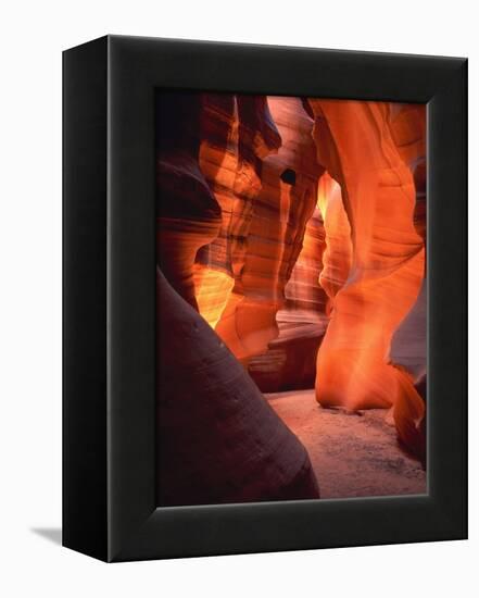 Antelope Canyon in Arizona - USA-Roland Gerth-Framed Premier Image Canvas