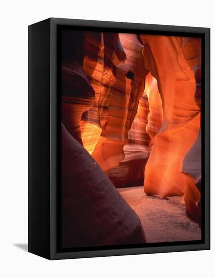 Antelope Canyon in Arizona - USA-Roland Gerth-Framed Premier Image Canvas