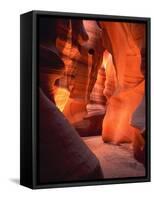 Antelope Canyon in Arizona - USA-Roland Gerth-Framed Premier Image Canvas