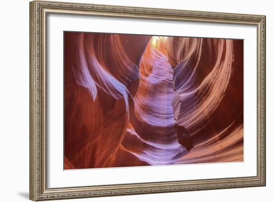 Antelope Canyon, Navajo Tribal Park, Arizona, USA-Charles Gurche-Framed Photographic Print