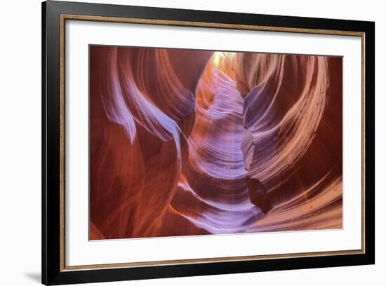 Antelope Canyon, Navajo Tribal Park, Arizona, USA-Charles Gurche-Framed Photographic Print