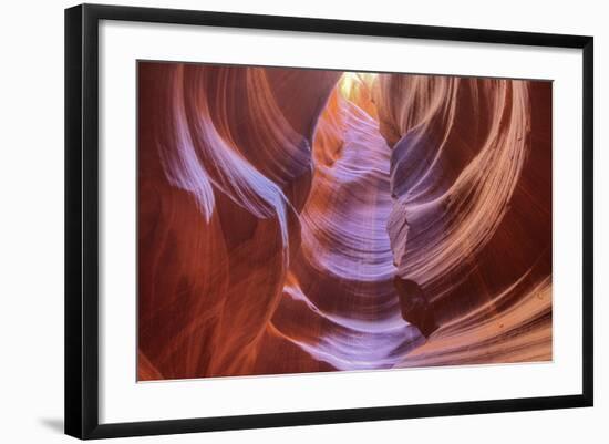 Antelope Canyon, Navajo Tribal Park, Arizona, USA-Charles Gurche-Framed Photographic Print